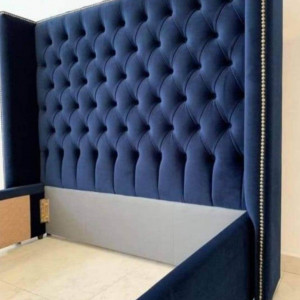King bed Headboard in fabric
