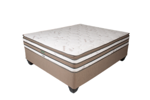 RESTONIC TONGASS BASE & MATTRESS SET - QUEEN SIZE