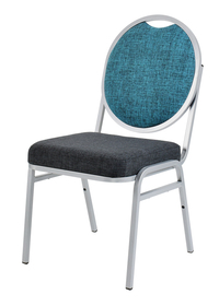 BE100 BANQUET CHAIR ROUND BACK IN CONTRACT FABRIC