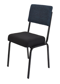 BE100 ECONOMY SIDE CHAIR WITH STEEL FRAME IN CONTRACT FABRIC