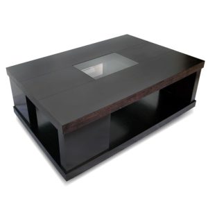 Rio Coffee Table.With sharp corners and straight lines, the rich contemporary design of the Rio Coffee Table collection adds a grand sense of sophistication that is sure to enhance any home’s decor.