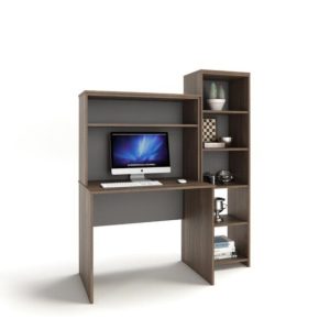 Cody Desk - 1350L X 600D x 1600H 16mm top unit & shelving