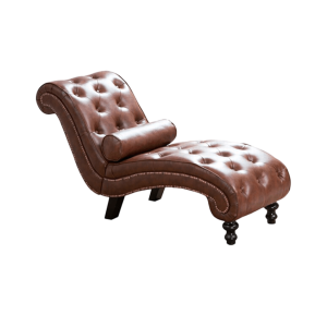 Chaise Sofa Bonded Leather